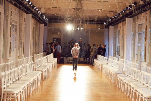 Collette Dinnigan: At Paris Fashion Week 2013.